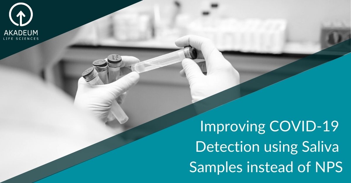 Improving COVID-19 Detection using Saliva Samples instead of NPS